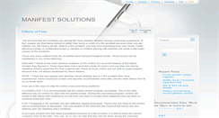 Desktop Screenshot of manifestsolutions.com
